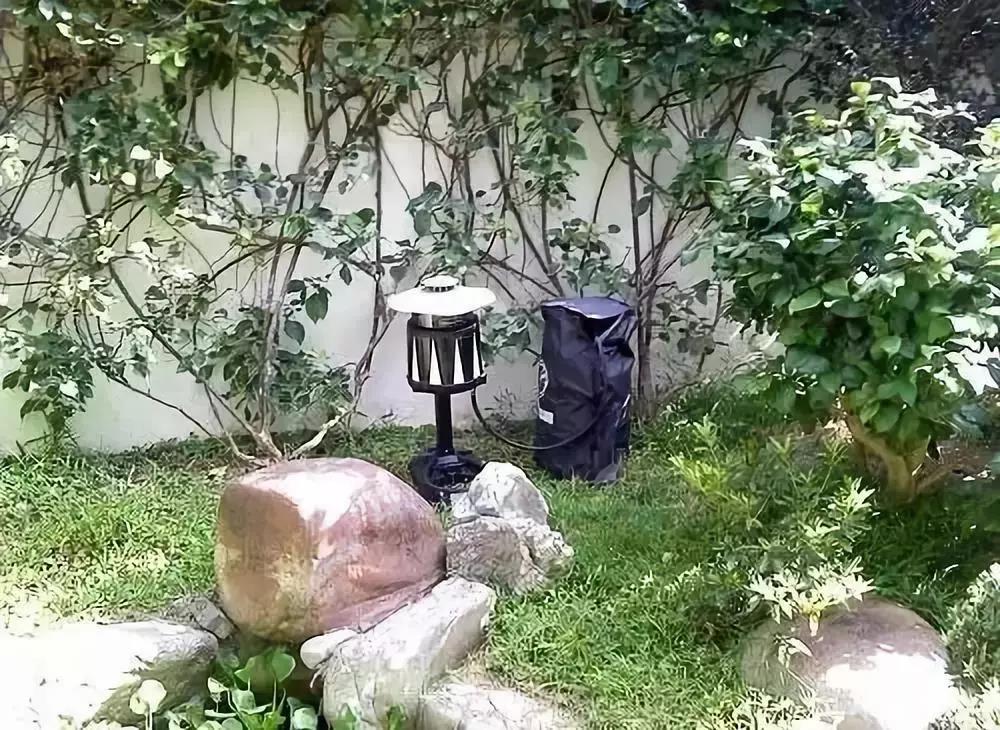 青岛庭院设计-外接设备灭蚊灯