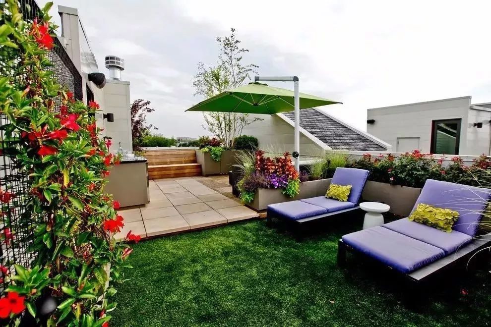 三种常见的别墅屋顶花园设计形式分享